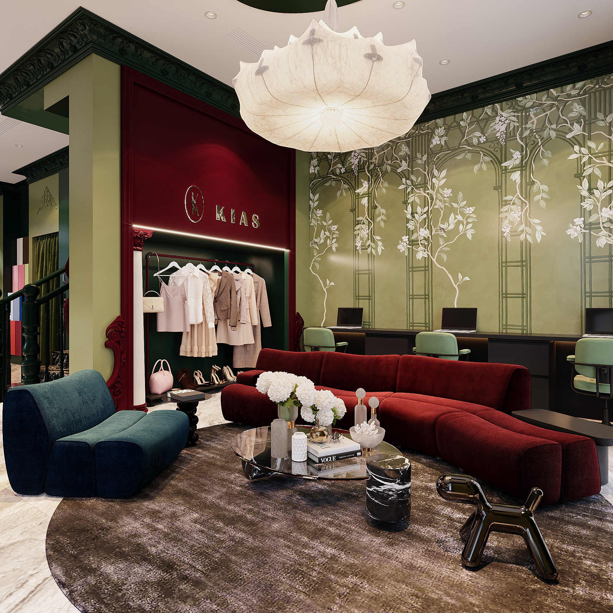 Thiết kế nội thất biệt thự tại Long Biên